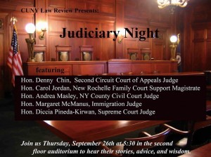 Judiciary Night Poster