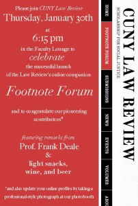 Footnote Forum Event