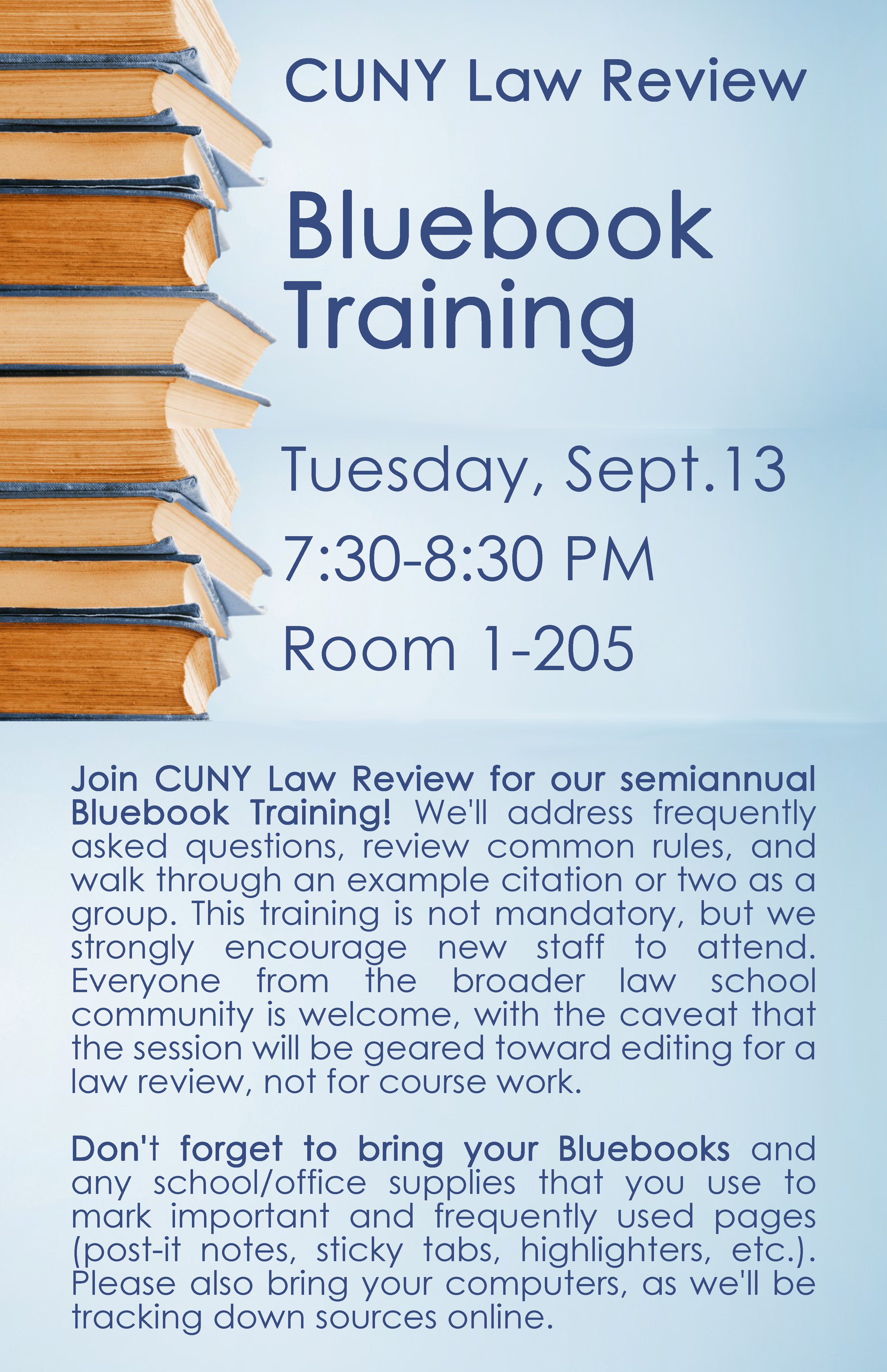 bluebook-training-event-poster